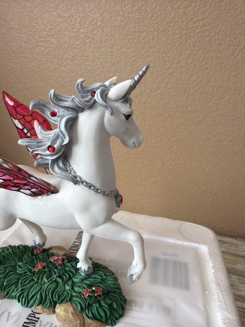 Hamilton Collection Jeweled Reflections Ruby Regalia Unicorn w/Box & COA Vintage - Picture 16 of 16